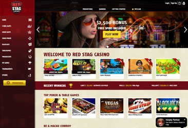 Red Stag AUD Pokies Screen